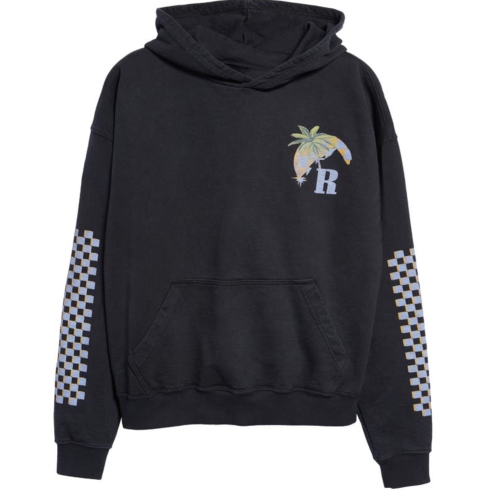 Moonlight tropics graphic hoodie